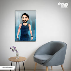 Saaho Caricature Art