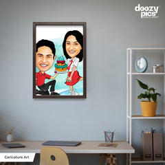 Personalised Birthday Caricature