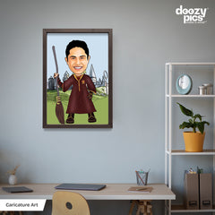 Harry Potter Single Caricature Art