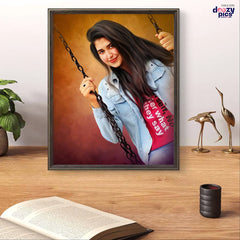 Oil Painting With Frame