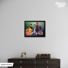 Digital Painting With Frame