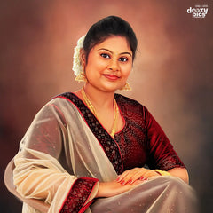 Digital Painting With Frame