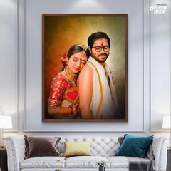 Digital Painting With Frame