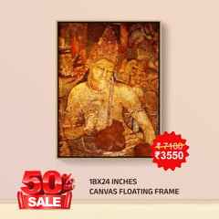 Padmapani- Canvas Float Frame-18"X24"