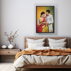 Digital Painting with Floating frame