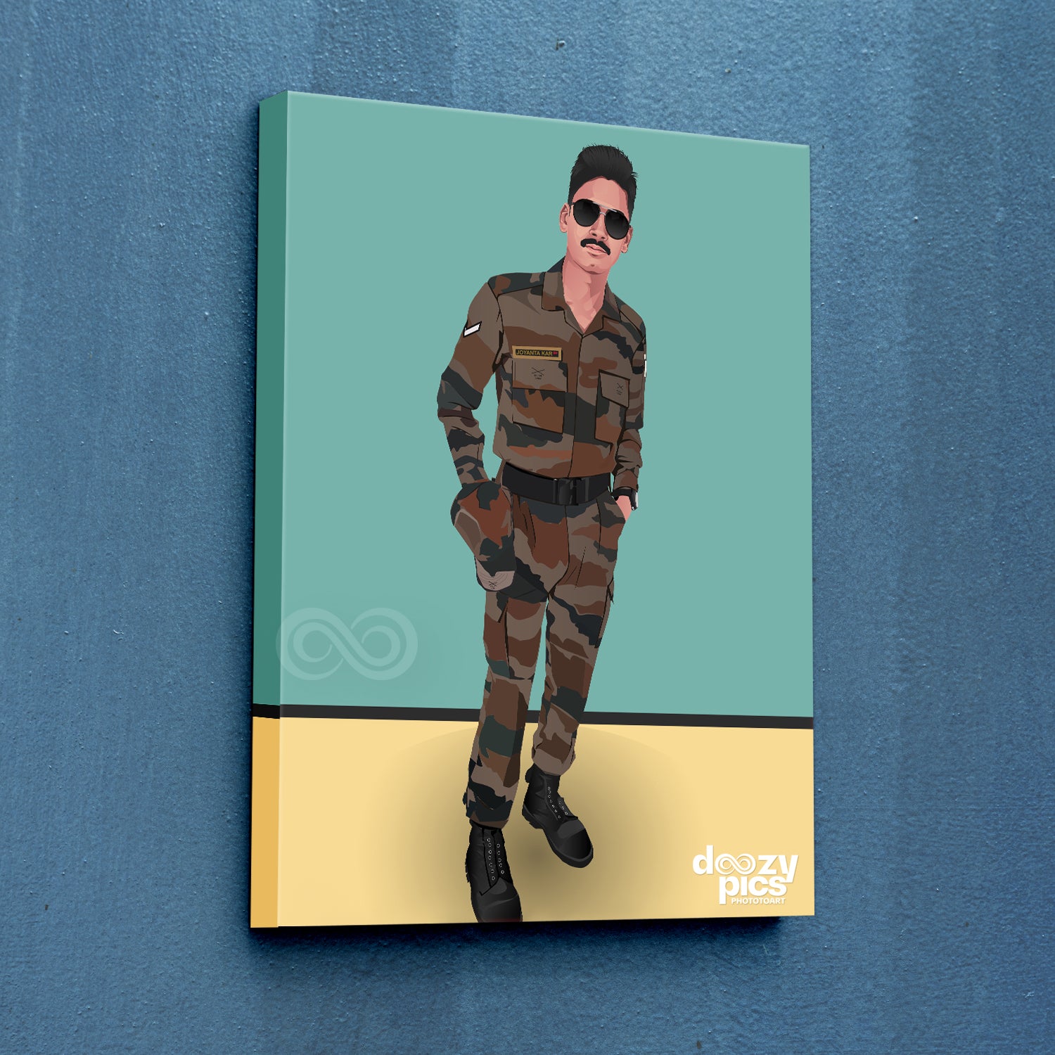 Graphic Art - Full Body Gallery Wrap with Canvas