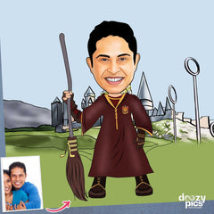 Harry Potter Single Caricature Art