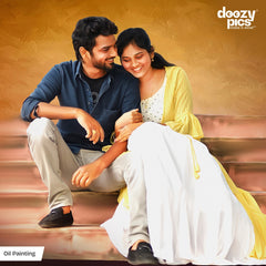 Oil Painting With Frame