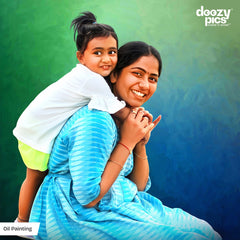 Oil Painting With Frame