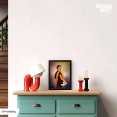 Oil Painting With Frame