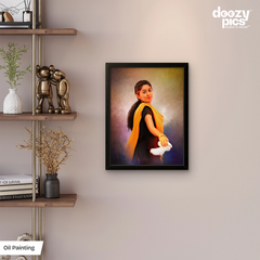 Oil Painting With Frame