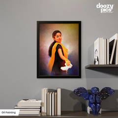 Oil Painting With Frame