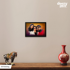 Oil Painting With Frame