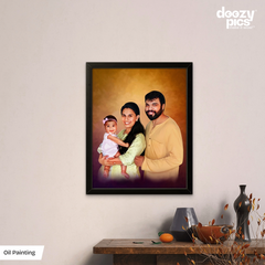 Oil Painting With Frame