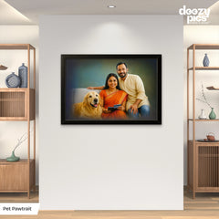 Pet Portraits Digital painting