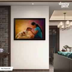 Pet Portraits Digital painting