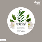 Custom Round Sticker labels |Clear Vinyl (Color+White)