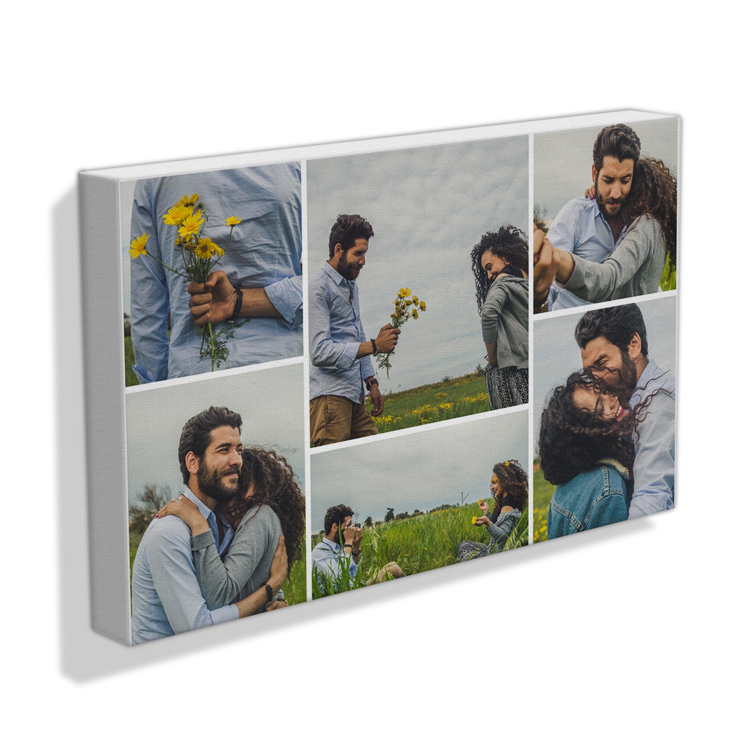 Lovable Couple Collage Frame