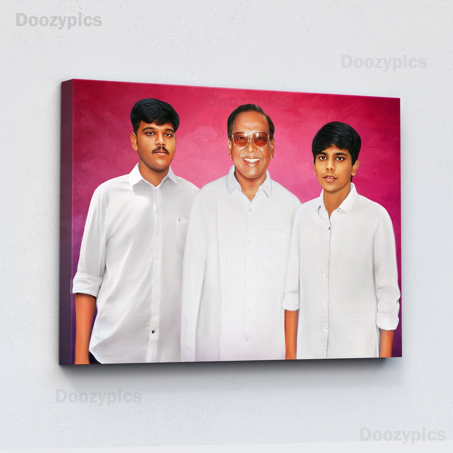Merge Photos to Art Gallery Wrap with Canvas
