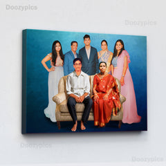 Merge Photos to Art Gallery Wrap with Canvas