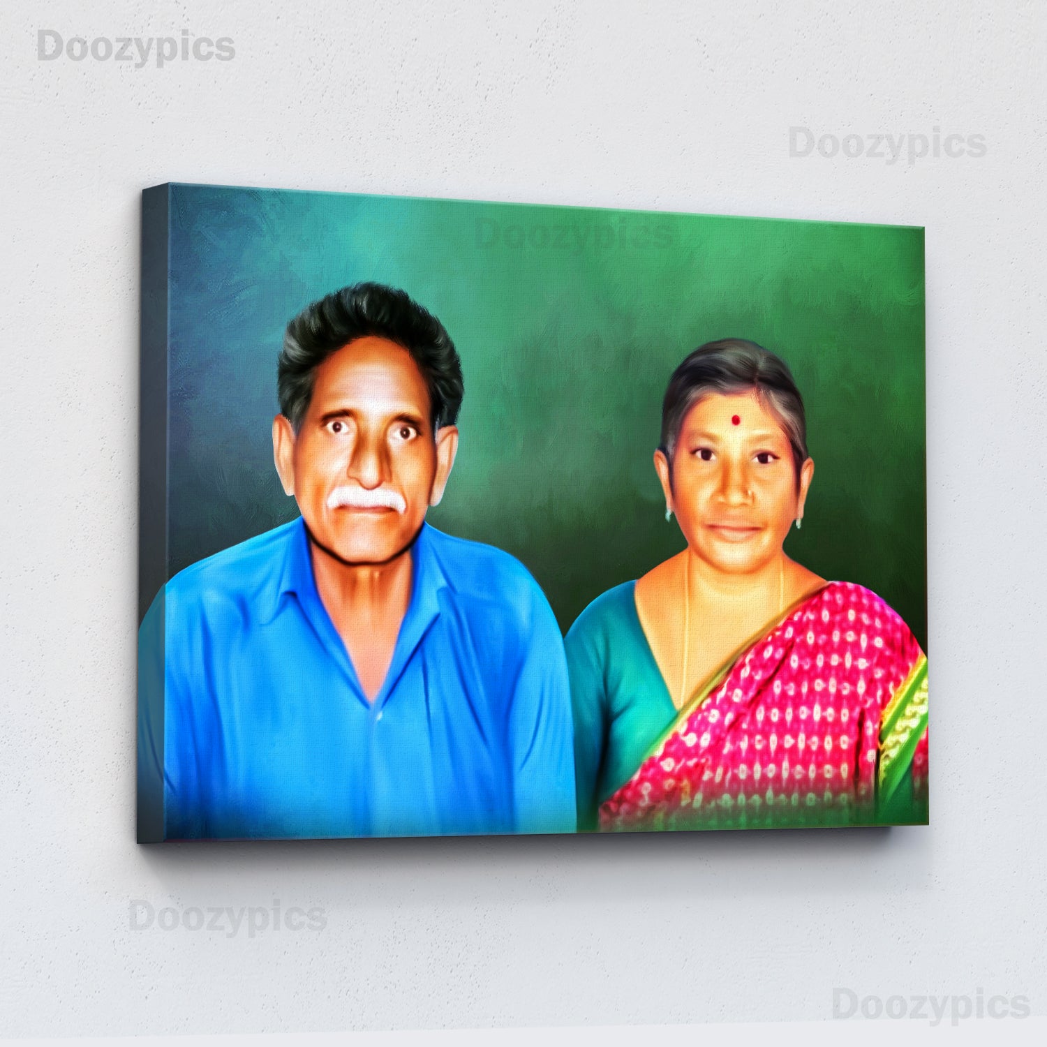 Merge Photos to Art Gallery Wrap with Canvas