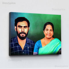 Merge Photos to Art Gallery Wrap with Canvas