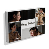 Happy Birthday Text Collage Frame