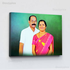 Merge Photos to Art Gallery Wrap with Canvas
