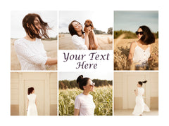 Collage Photo With Text