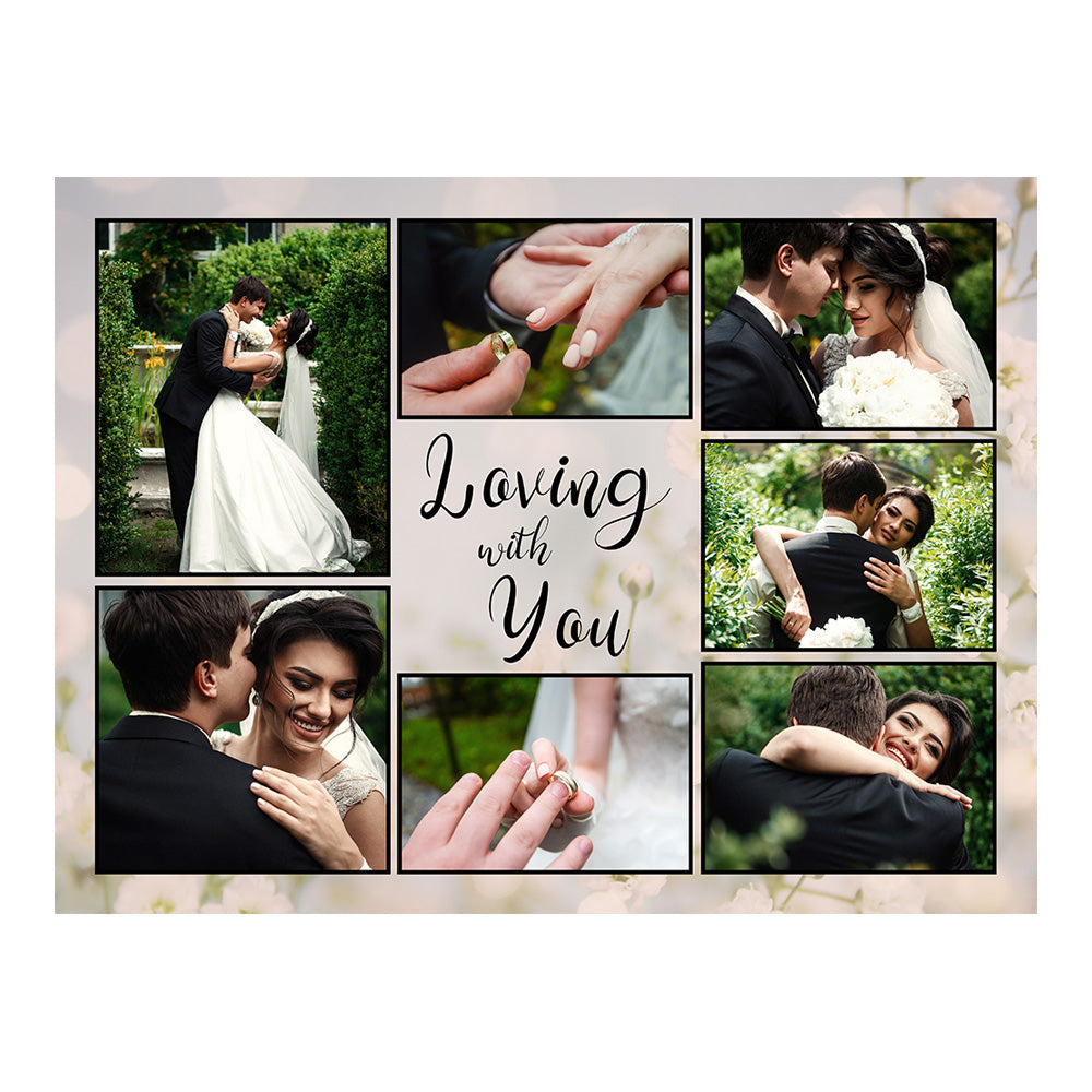 Loving With You Collage Frame