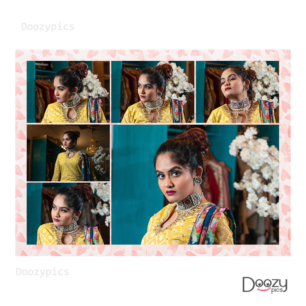 Personalized Six Photos Collage Frame