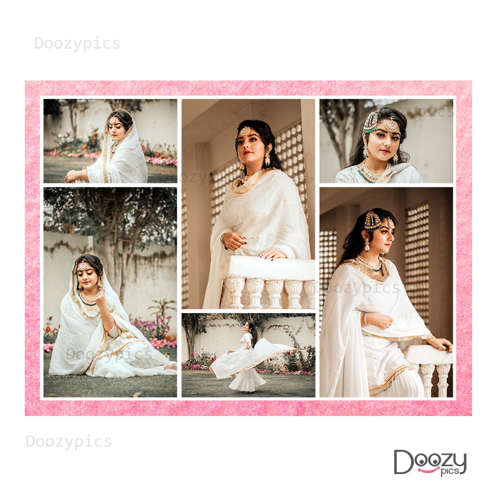 Personalized Six Photos Collage Frame 2