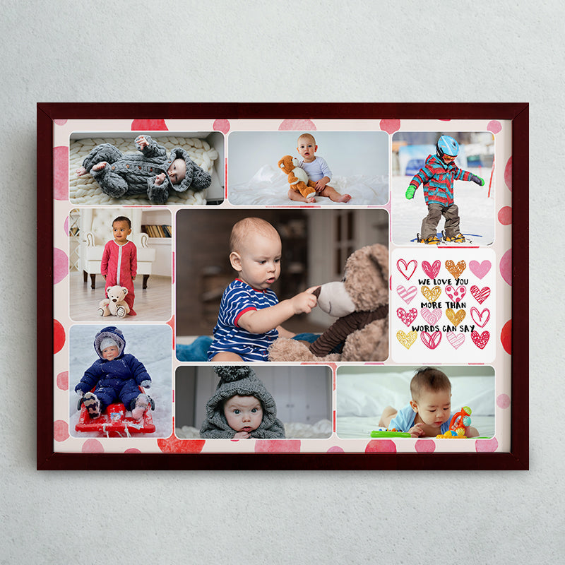 Kids Collage Frame With Your Text
