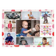 Kids Collage Frame With Your Text
