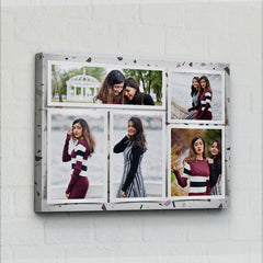 Friends Collage Frame 2 Gallery Wrap with Canvas