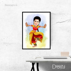 Classical Dancer Caricature Art