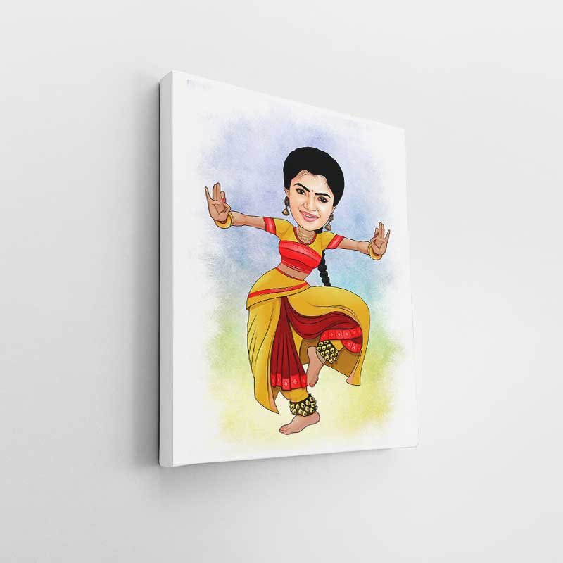 Classical Dancer Caricature Art
