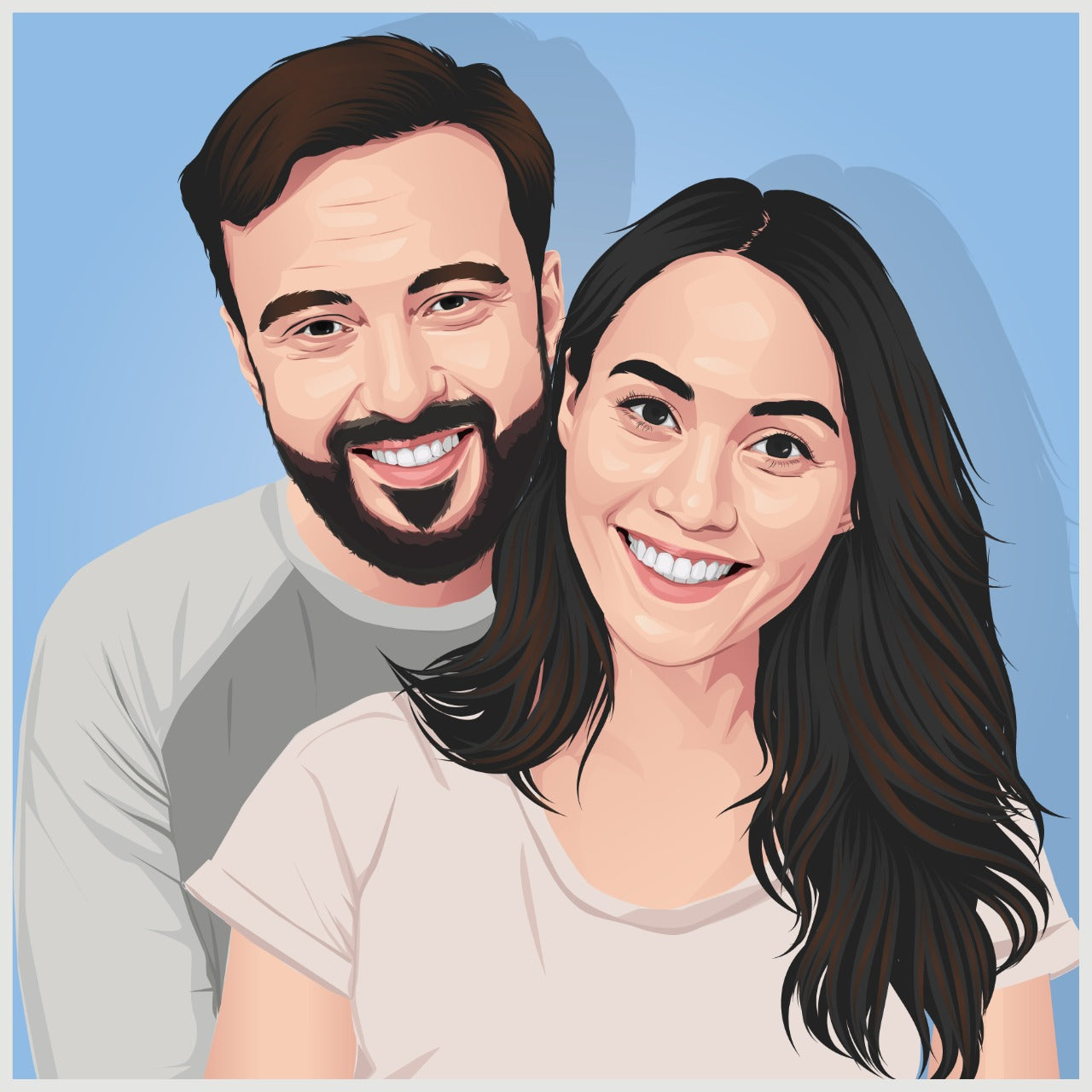 Graphic Art - Portrait (Half Body)