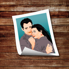 Graphic Art - Portrait (Half Body)