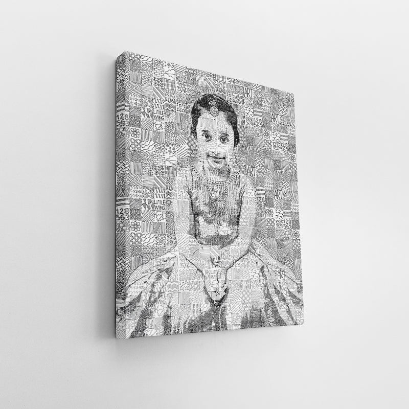 Personalized Mosaic Art With Patterns