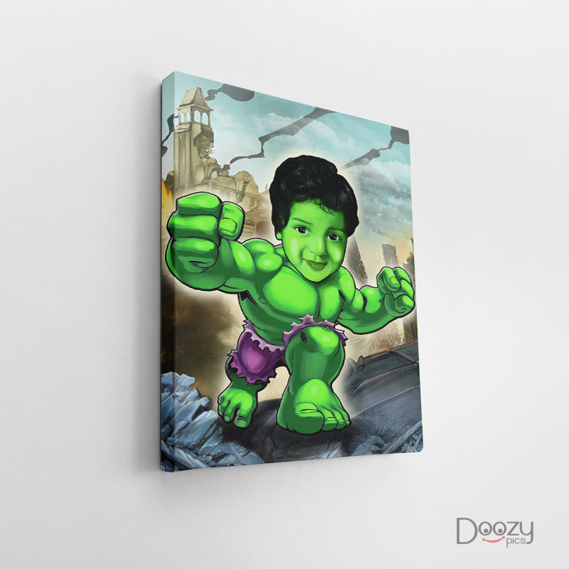 Hulk Caricature Art