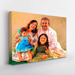 Oil Painting Gallery Wrap with Canvas