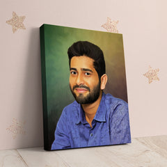 Oil Painting Gallery Wrap with Canvas