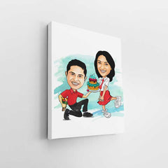 Personalised Birthday Caricature