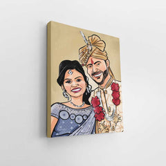 Personalised Couple Caricature Art
