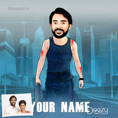 Saaho Caricature Art