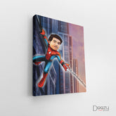 Spider Man Caricature Art