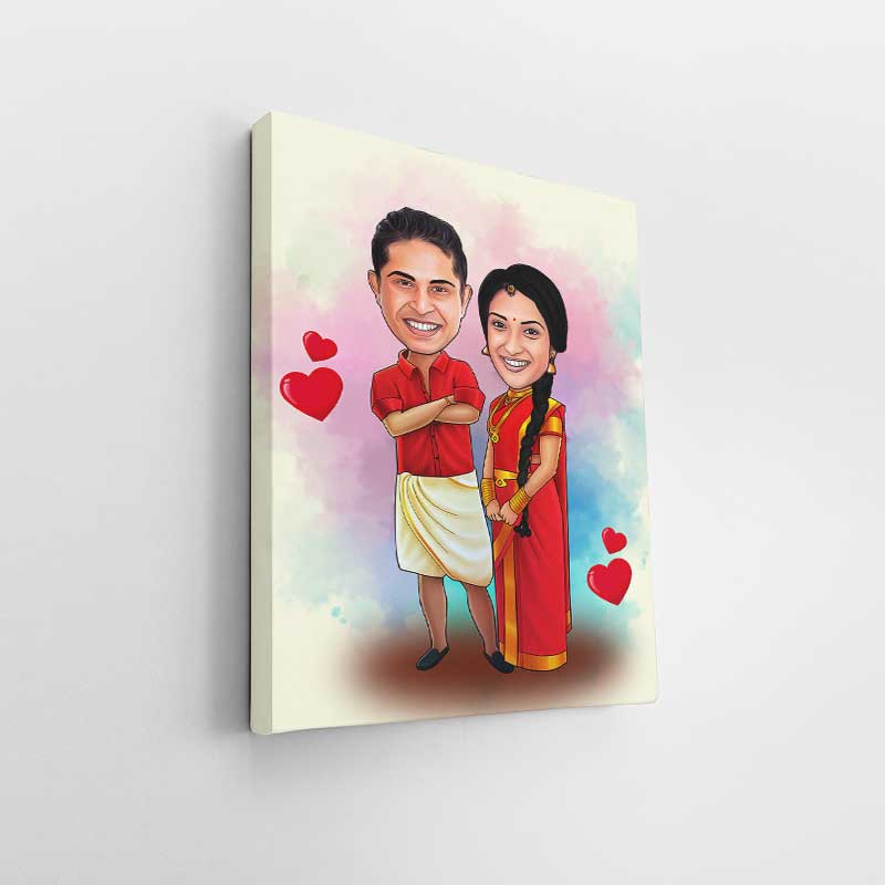 Wedding Caricature Art