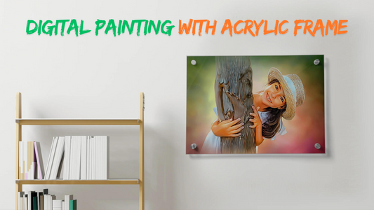 Enhance Your Décor with Digital Painting and Acrylic Frames