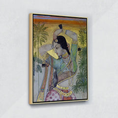 Radha-Rani- Canvas Float Frame-18"X24"